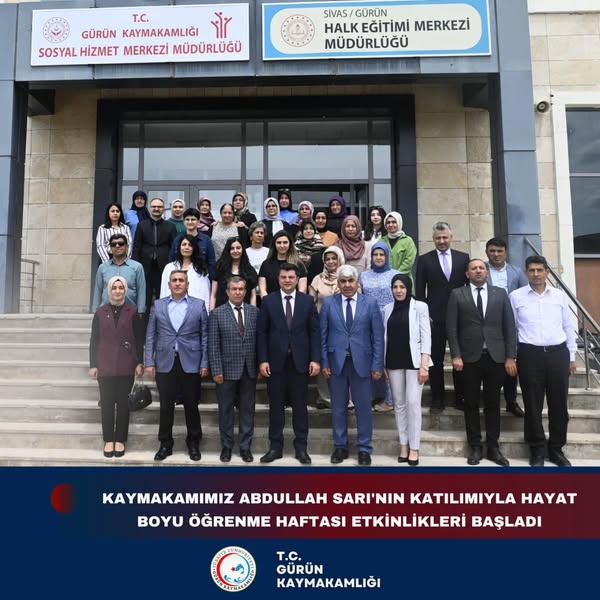 Hayat Boyu Öğrenme Haftası Etkinlikleri Açılış Programı Gerçekleştirildi.