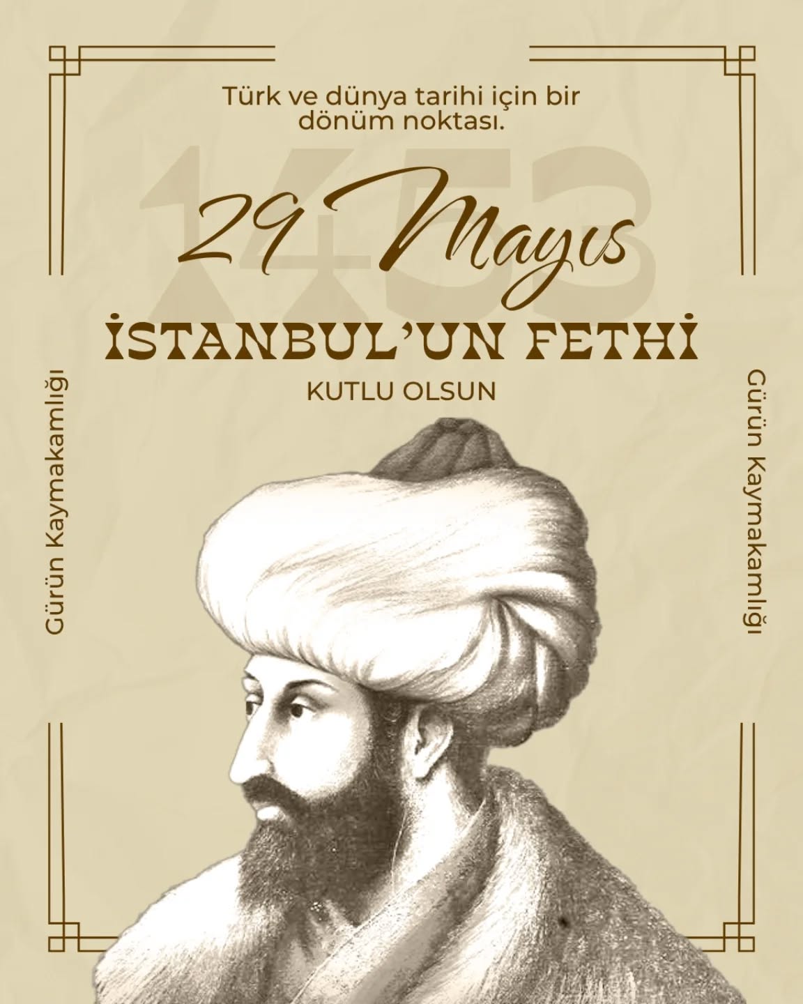📅 29 Mayıs 1453 🇹🇷 “Kutlu Fethin 572. Yılı”